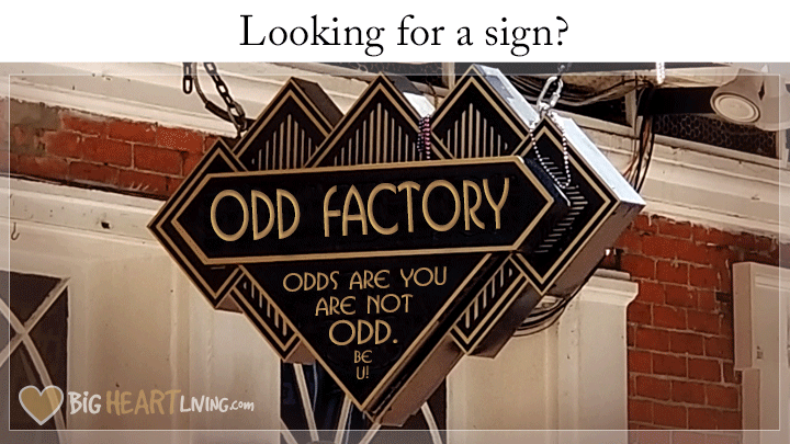 Looking for a Sign? Odds are you are not odd.